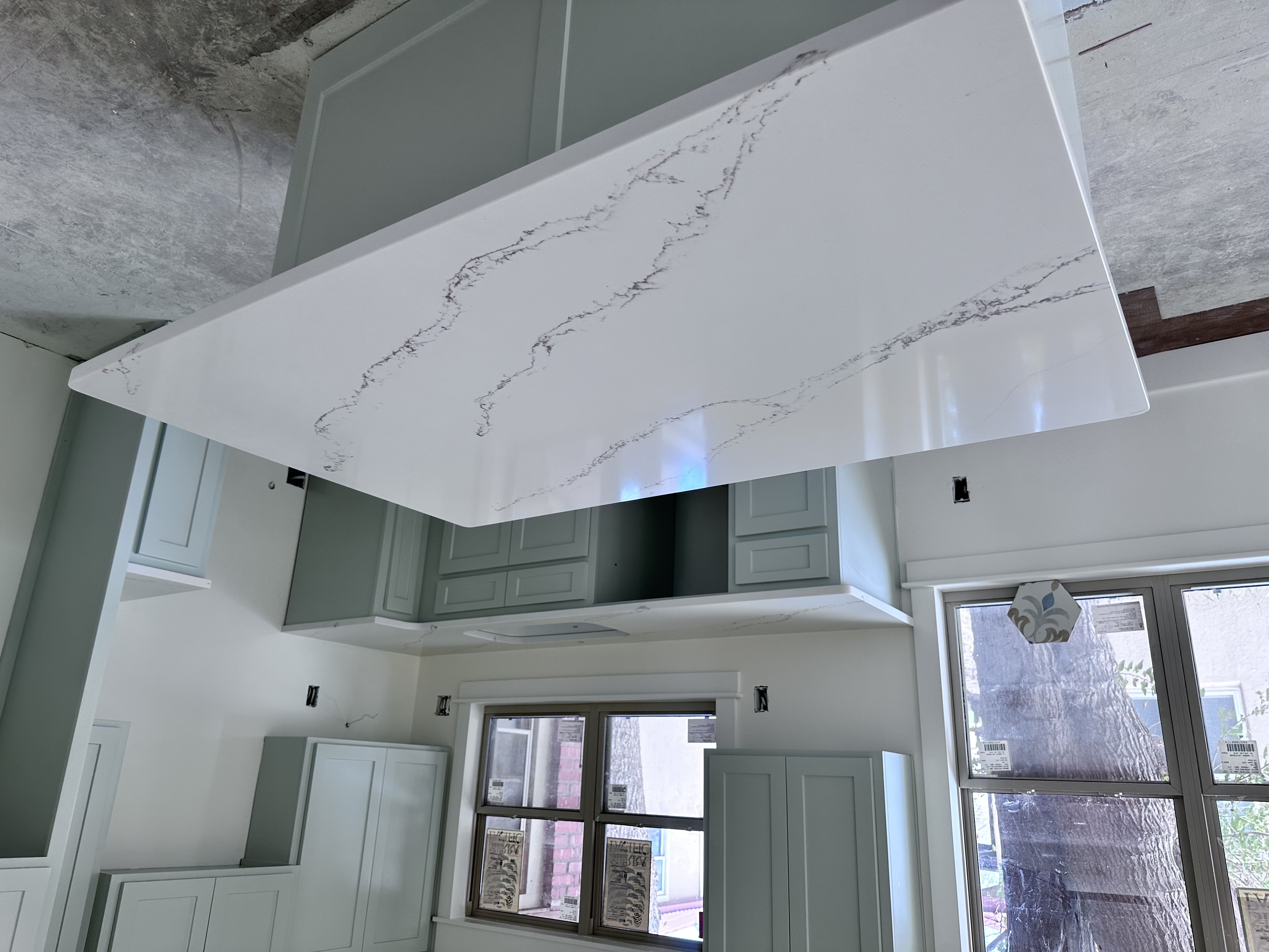 Backsplash detail